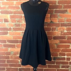 Monteau Pleated A Line Dress